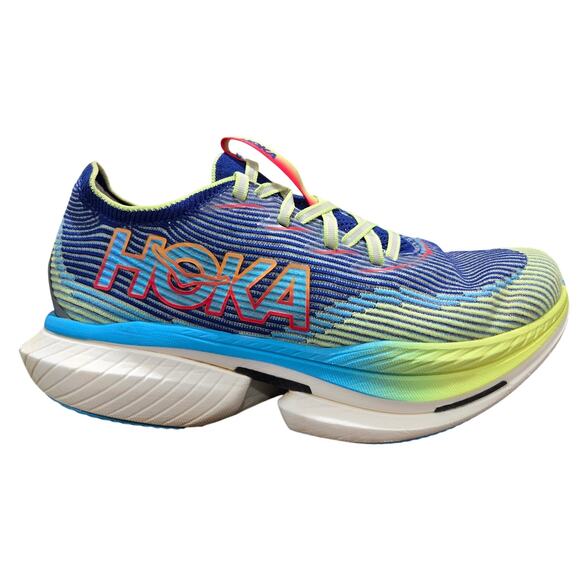 HOKA Cielo X1 Unisex Running SHOE Evening Sky/Lettuce Womens 9 Mens 8 $275  #938 - Picture 2 of 11